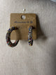 Alice Multi Crystal Pave Hoop Earrings