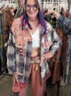 Pre Order POL Patchwork Button Front Jacket — GWJ164