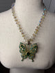 Alice Crystal Butterfly Pendant Necklace