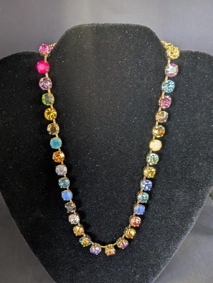 Tova Multi Color Collar Necklace