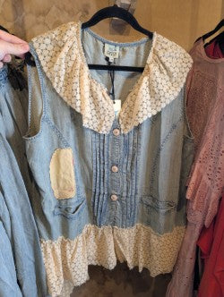 Pre-Order Jaded Gypsy Vintage Whispers Top