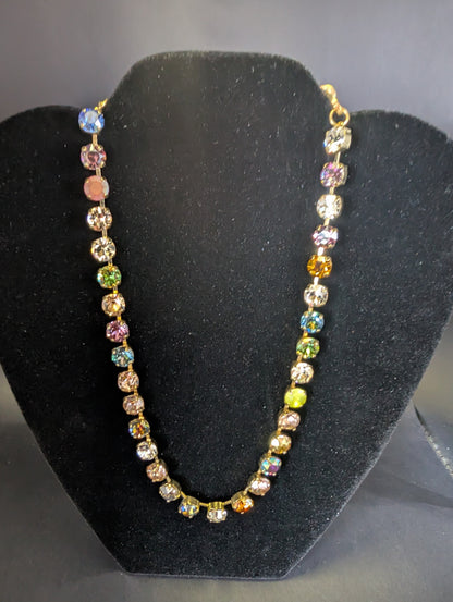 Tova Multi Color Collar Necklace