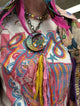 Pre-Order Gypsy South Moon and Stars Fringe Necklace