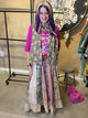 Jaded Gypsy Harvest Path Skirt styled with a floral vest; skirt sold separately