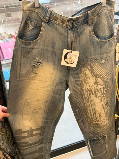 Pre-Order Peace & Love Jeans - Faith