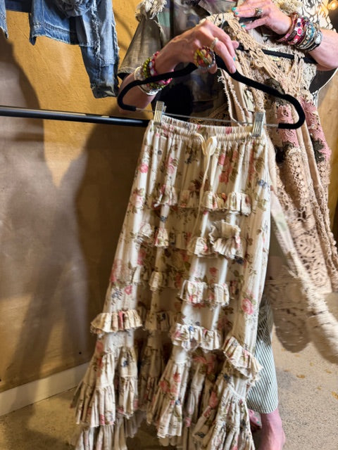 Jaded Gypsy Blooming Romance Skirt