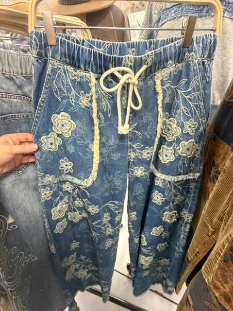 Pre-Order Oli & Hali Jeans with Rope Belt #YP1019