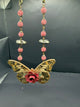 Pre-Order Gypsy South Butterfly w/Rose Necklace