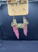 Pre-Order Gypsy South Butterfly Fringe Earrings