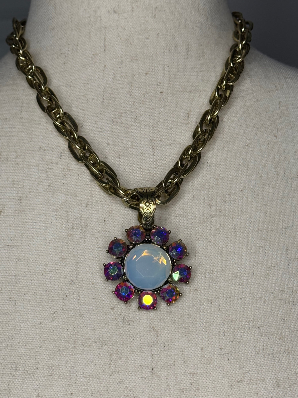 Alice Necklace with Flower