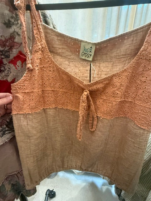 Pre Order Jaded Gypsy Dreamline Tank - Mauve
