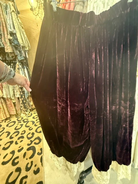 Pre Order Jaded Gypsy Vintage Romance Bloomers - Wine