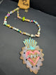 Pre-Order Gypsy South Flaming Heart Necklace
