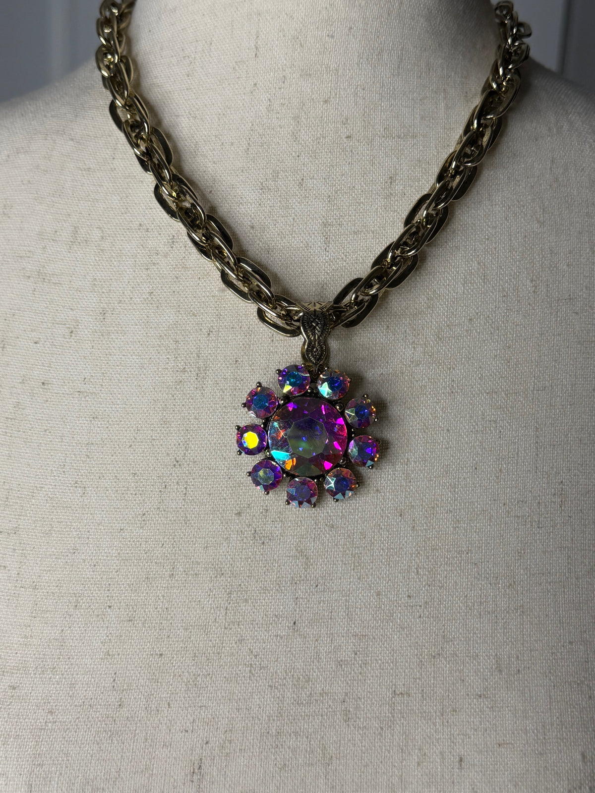 Alice Necklace with Flower