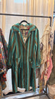 In Your Lane Coat – Olive Stripe