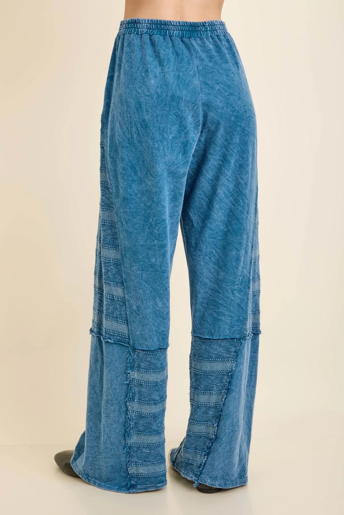 J.Her HP7626 pants in Slate Blue, back view