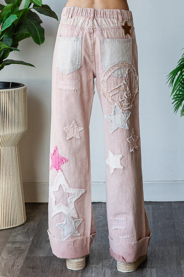 Oli & Hali Cosmic Star Jeans