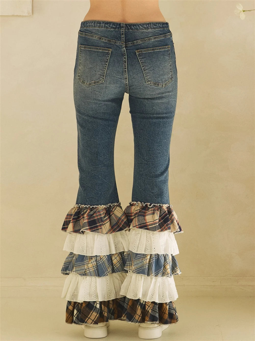 Oli & Hali Lace Up Denim