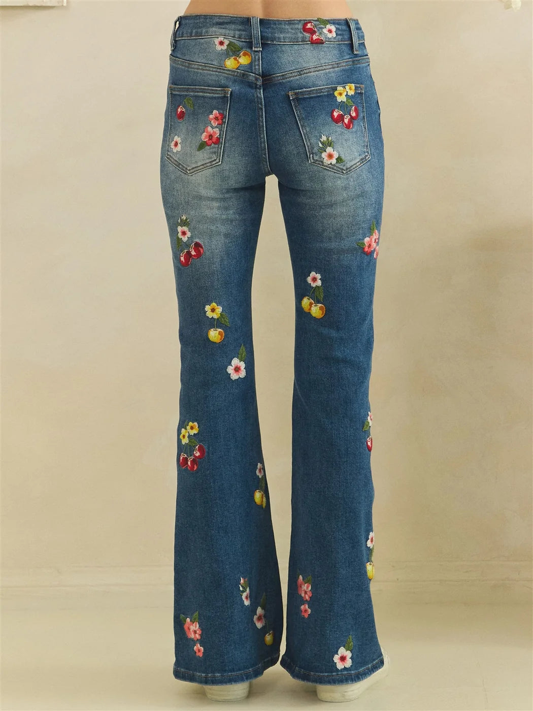 Oli & Hali Cherry Flare Jeans