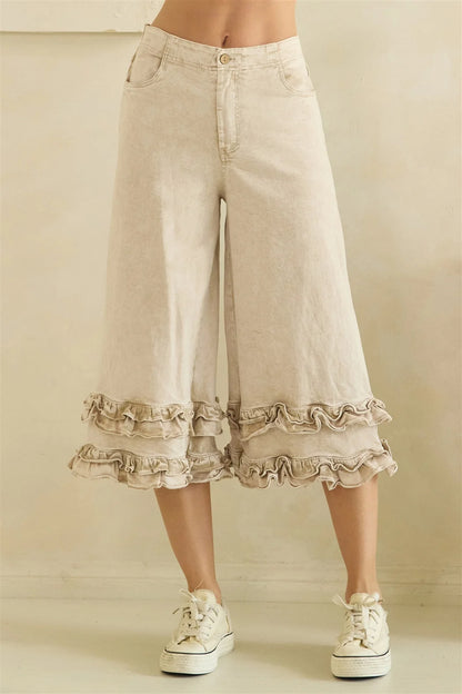 Oli and Hali RUFFLE HEM COLOTTES