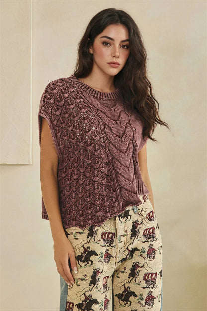 Oli And Hali Sleeveless Sweater