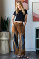 OLI AND HALI VINTAGE SUEDE VELVET PANTS