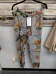 front of Paper Lace Angel and Scripture Patchwork Pants PL-828P