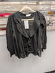 front of Paper Lace Ruffle Front Top PL-H777T