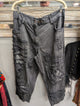 front of Paper Lace PLG-204P Black distressed patchwork pants