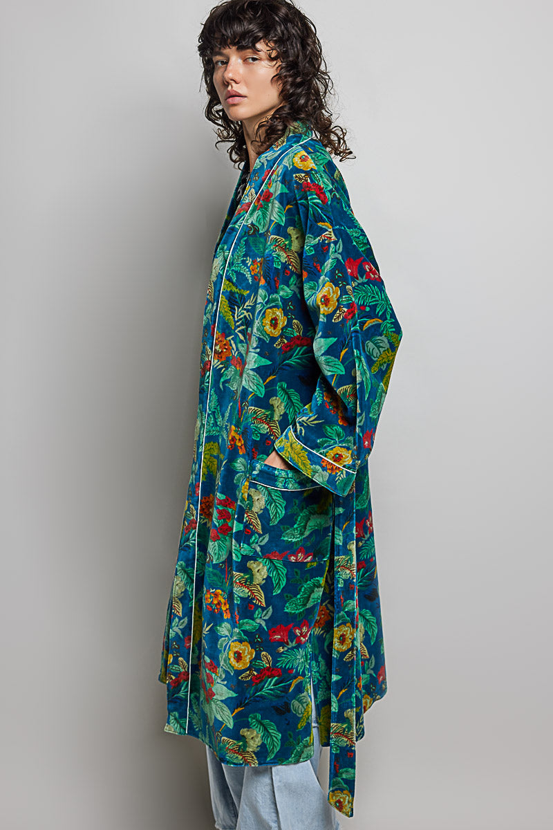 POL SMQP23 Teal duster — official product photo