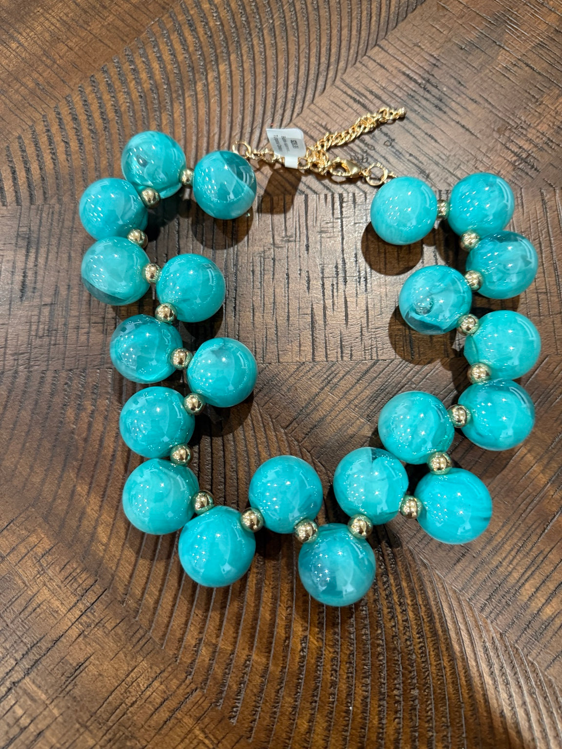 Queen Gypsy bubble necklace Turquoise