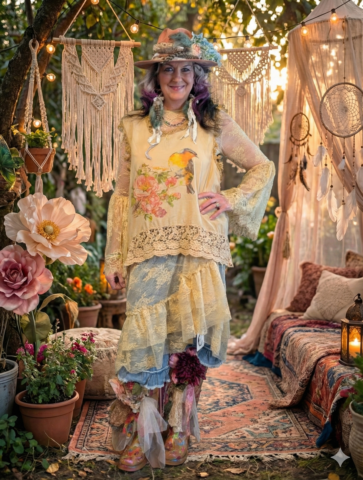 A Rare Bird Robin Delight top