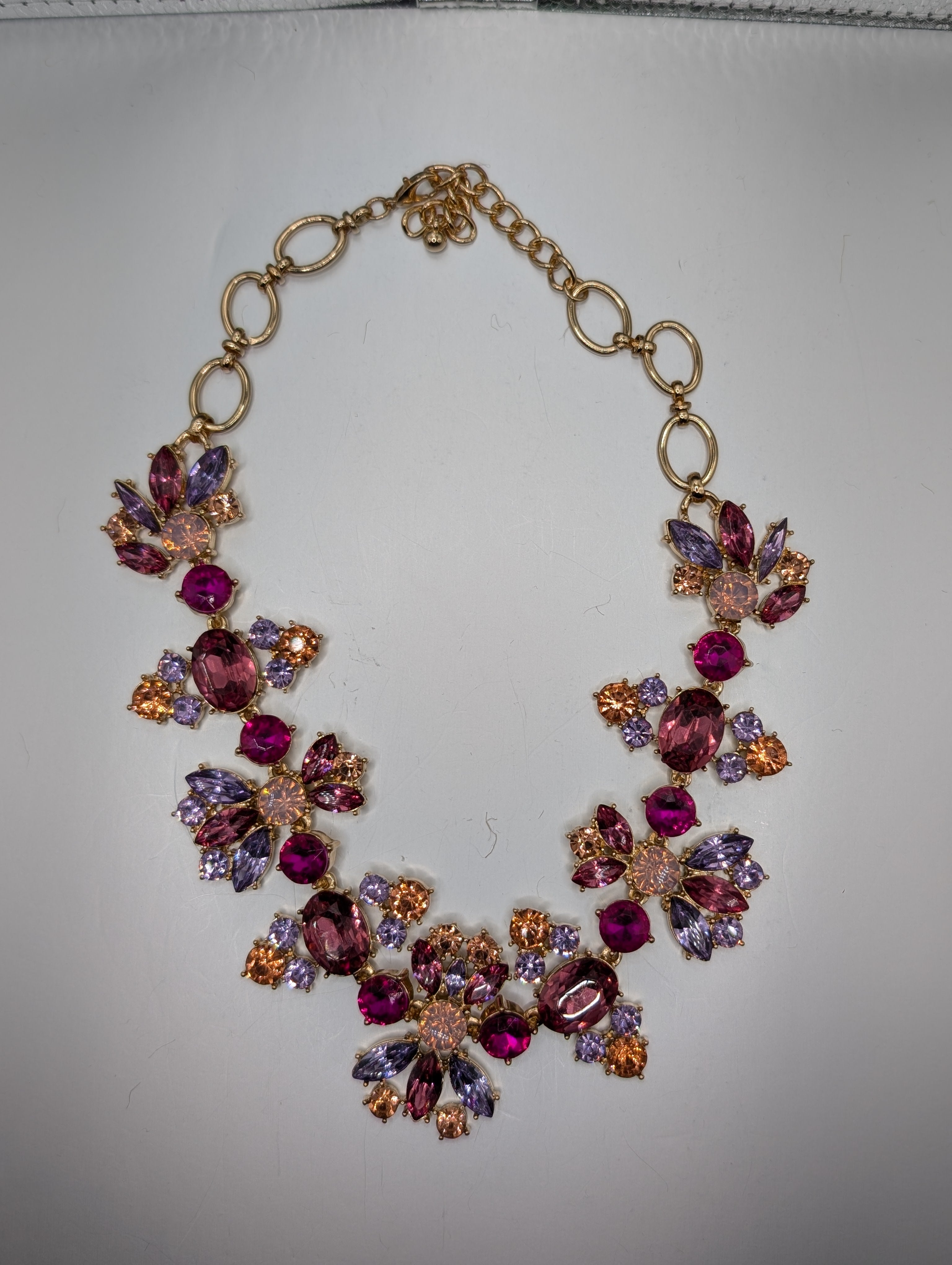 Alice Crystal Flower Necklace