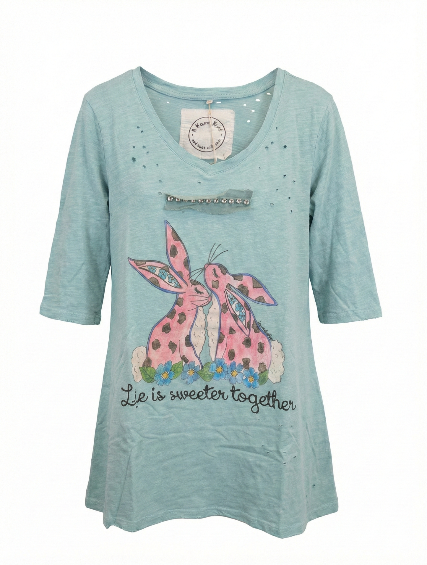 A Rare bird LIfe is Sweetwer Together Tee