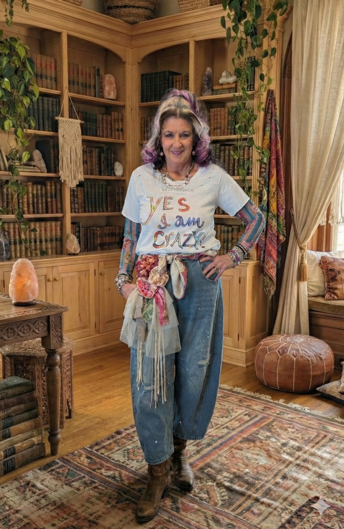 A rare Bird yes i am crazy tee