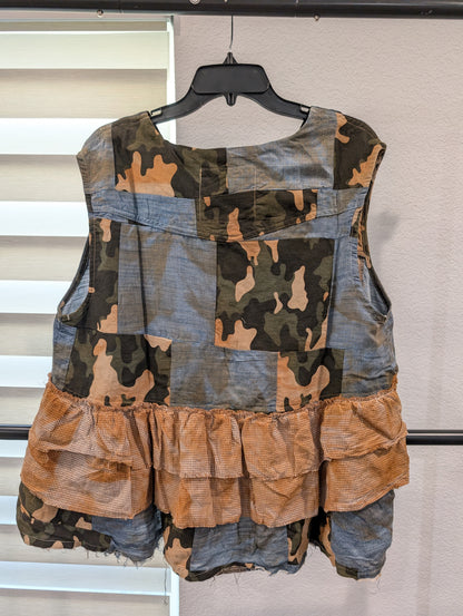 Pre Order A Rare Bird Rebel And Ruffles Vest