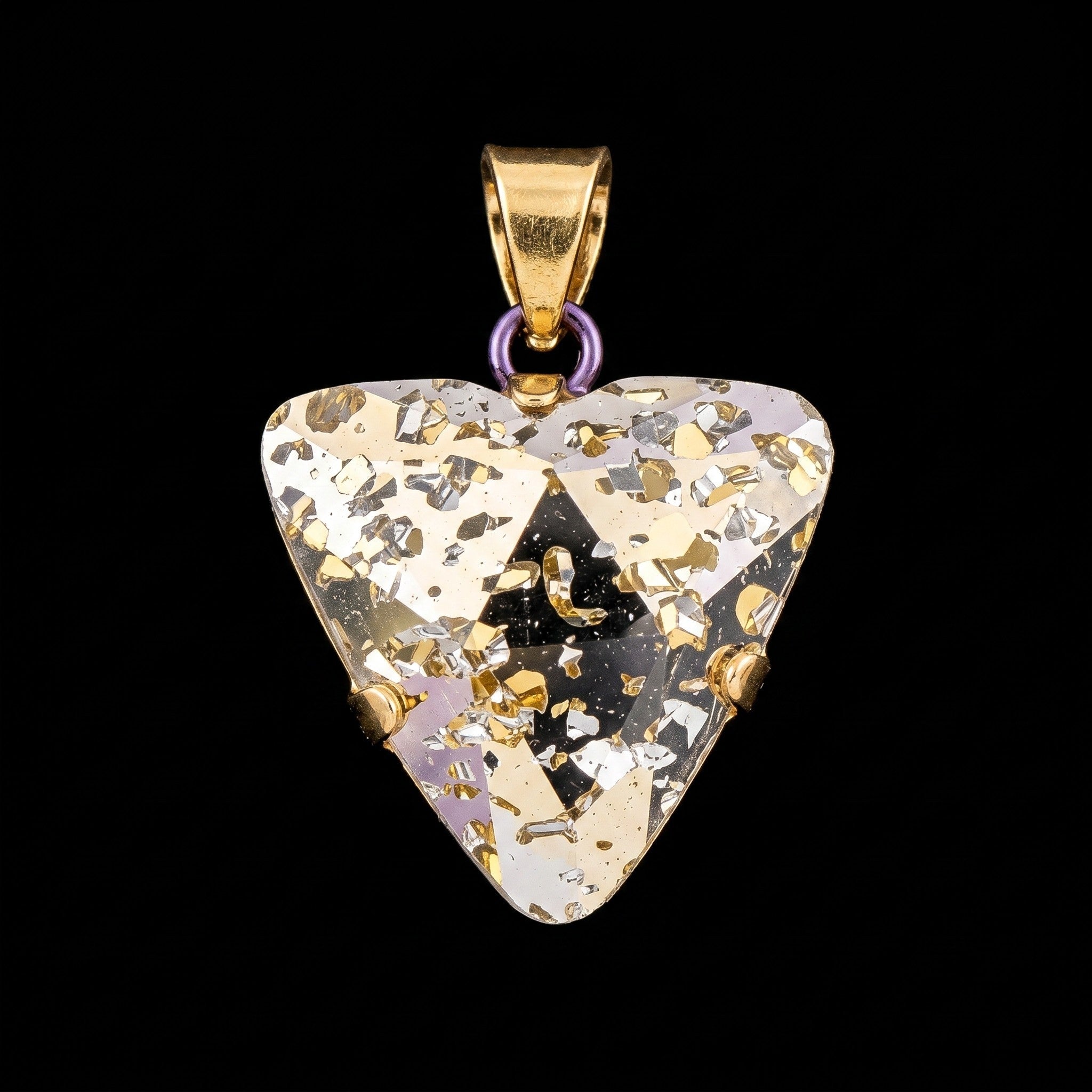 Australian Crystal Triangle Charm
