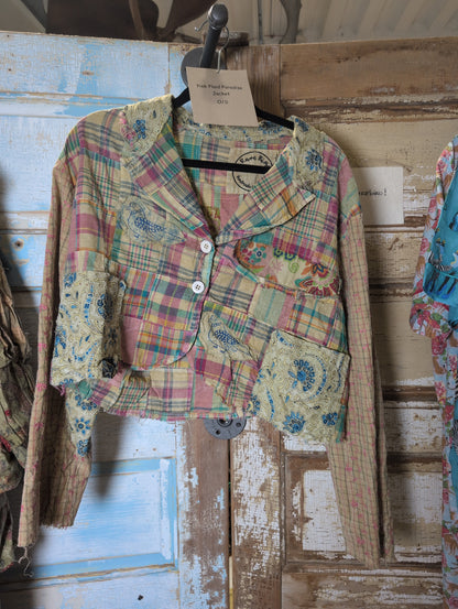 A Rare Bird Pink Plaid Paradise Jacket