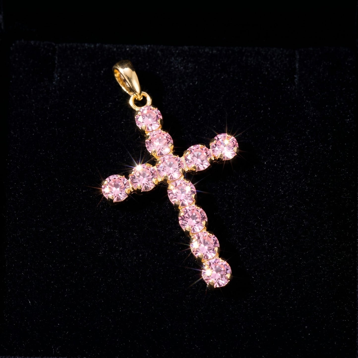 Small Gold Cross Pendant