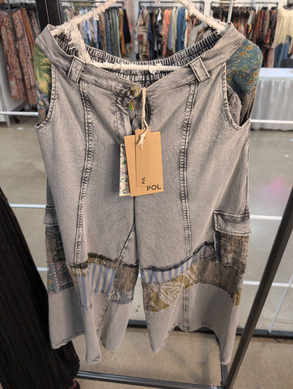Pre Order POL SMQK25 Charcoal Pants