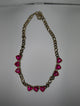 Alice from Dallas Stone 3 Heart Necklace