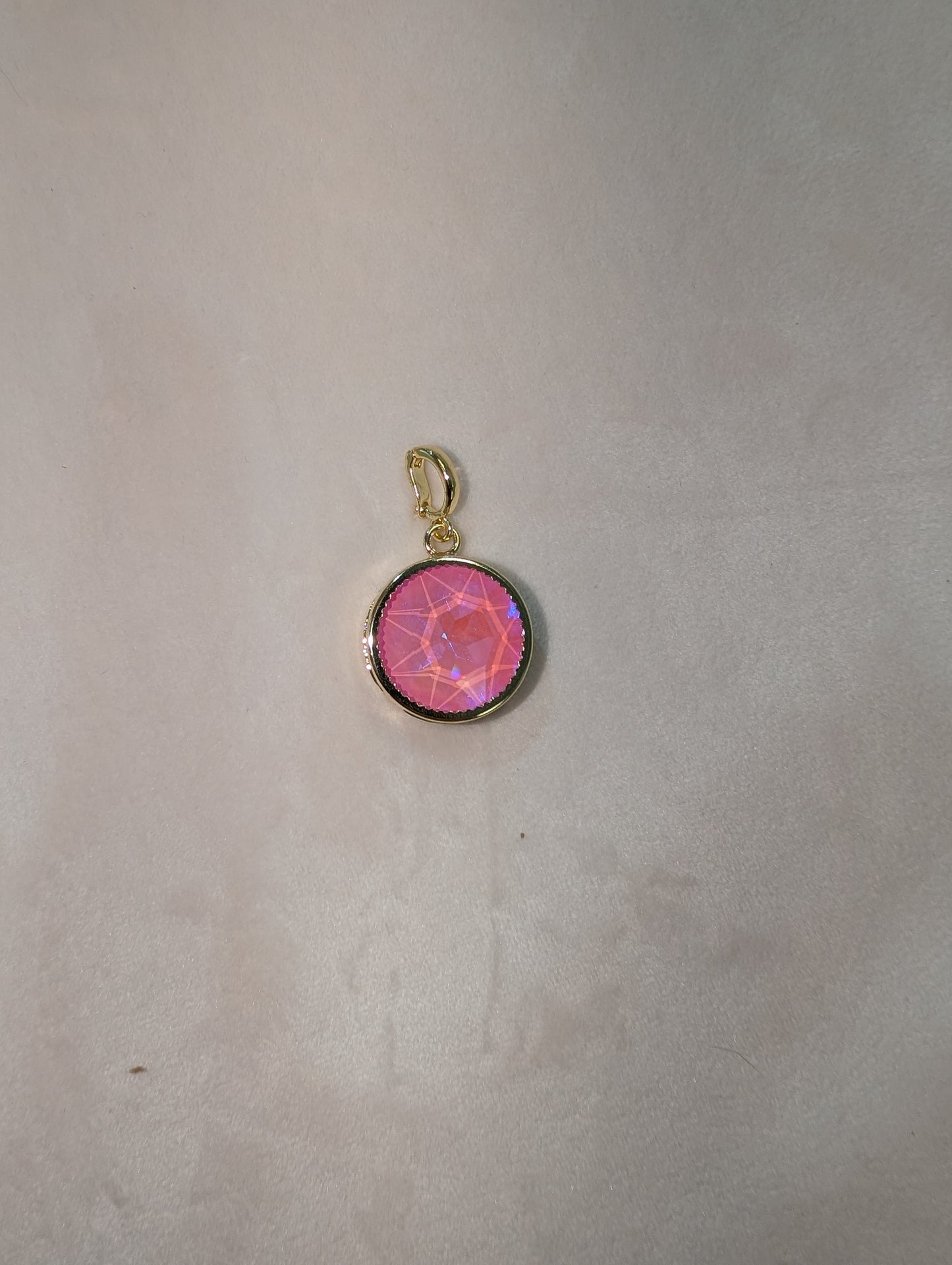 Pre Order Wafa Round Crystal Charm