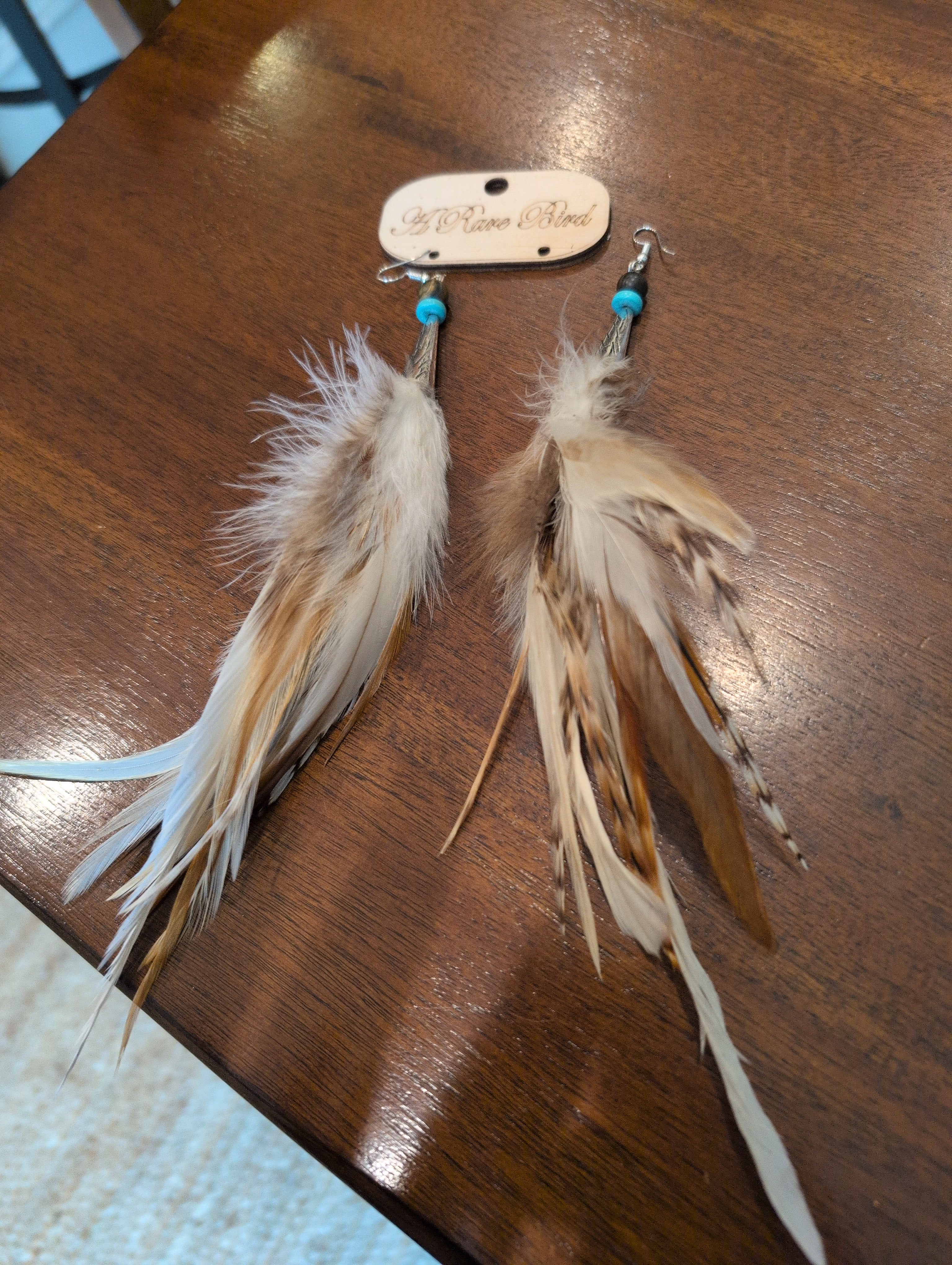 A Rare Bird Natural Feather Ears