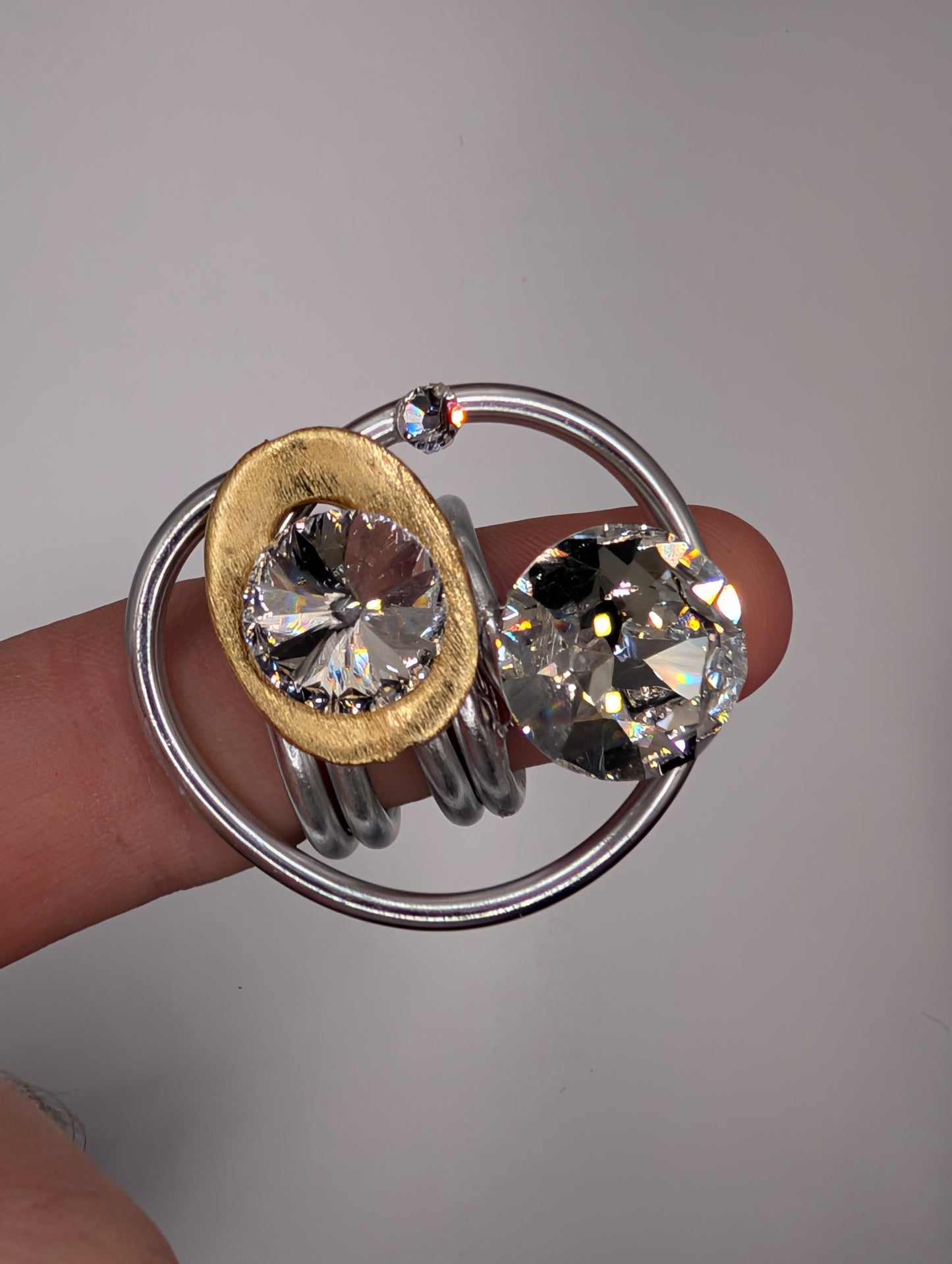 Scarf/Shirt Side Jewelry Accessory