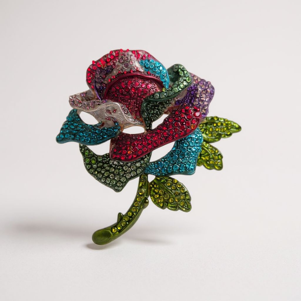 Rose Brooch