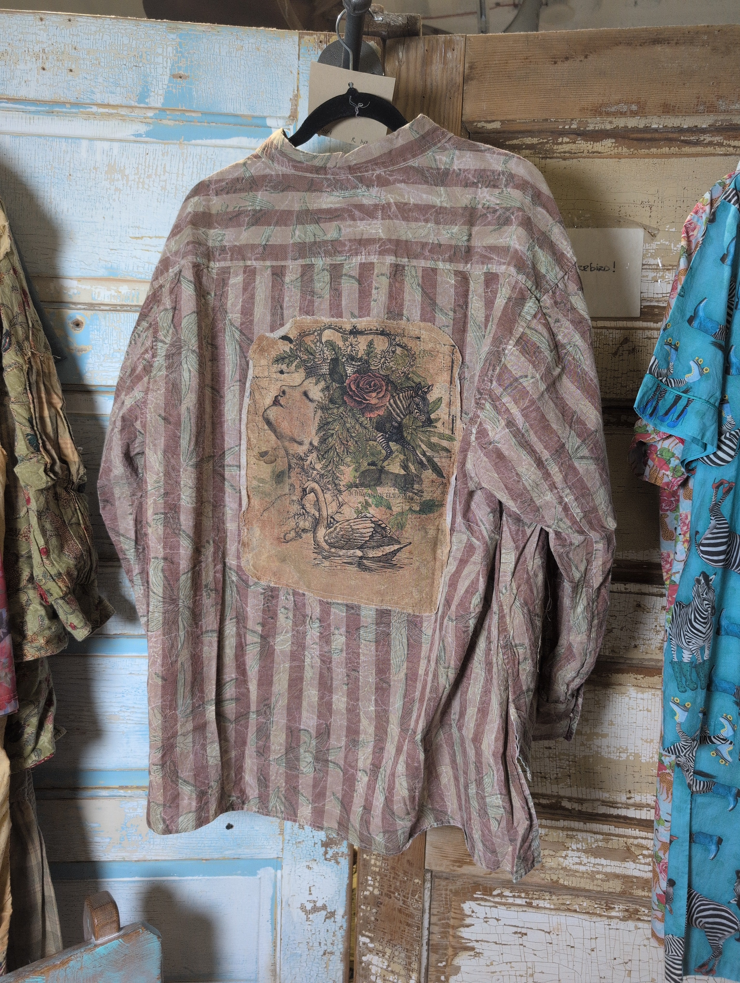 A Rare Bird Wild Woman Stripes Top