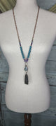 Lost&Found Blue&Purple Necklace