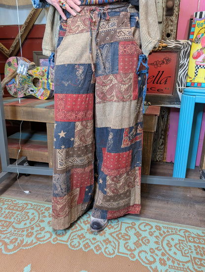 Jaded Gypsy Stars and Stripes Forever Pants
