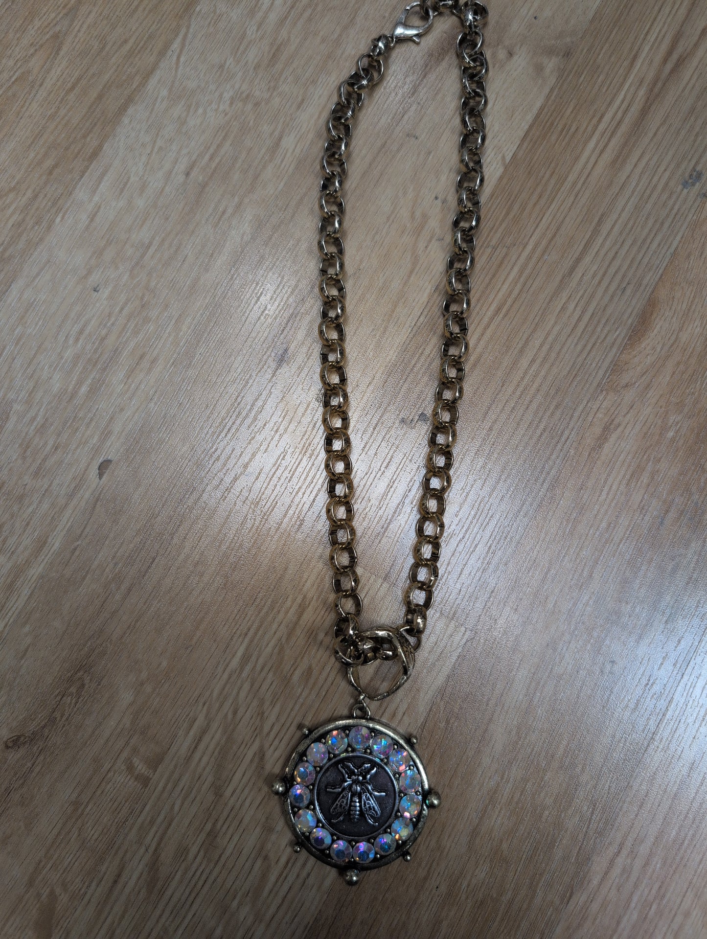 Alice Chunky Silver Boho Necklace