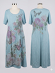 A Rare Bird Blue T Shirt Dress